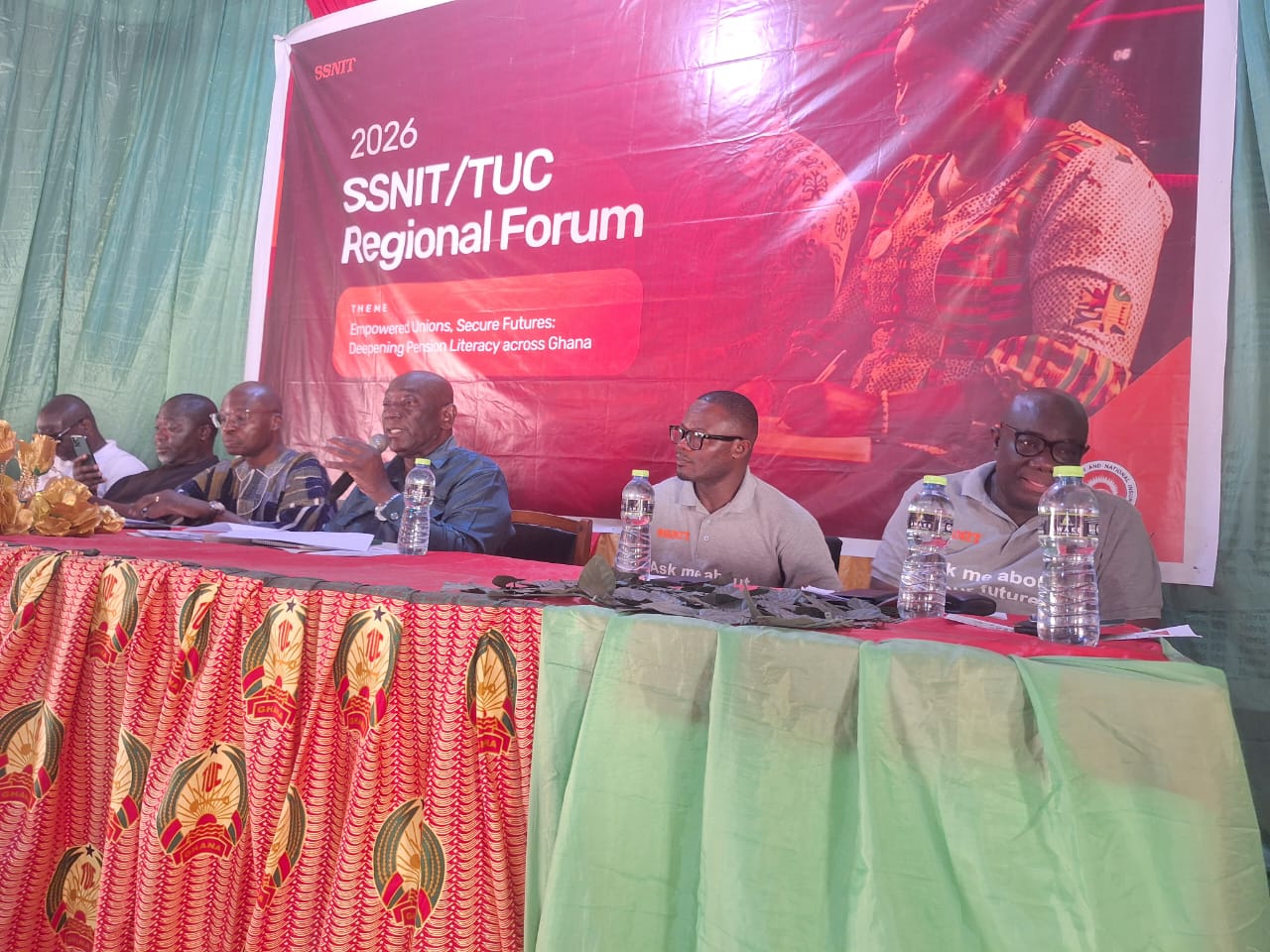 UER: SSNIT, TUC Hold Regional Forum in Bolgatanga to Promote Pension Literacy