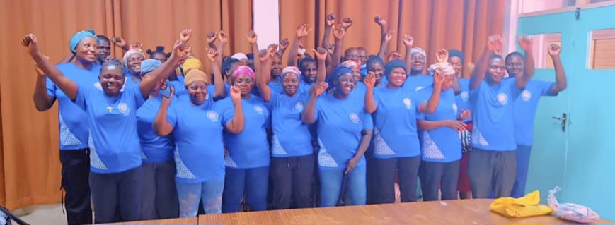 UER:HEALTH SERVICES WORKERS’ UNION OF TUC GHANA CELEBRATES THE UNIONIZATION OF AMEG COMPANY LIMITED IN THE UPPER EAST REGION