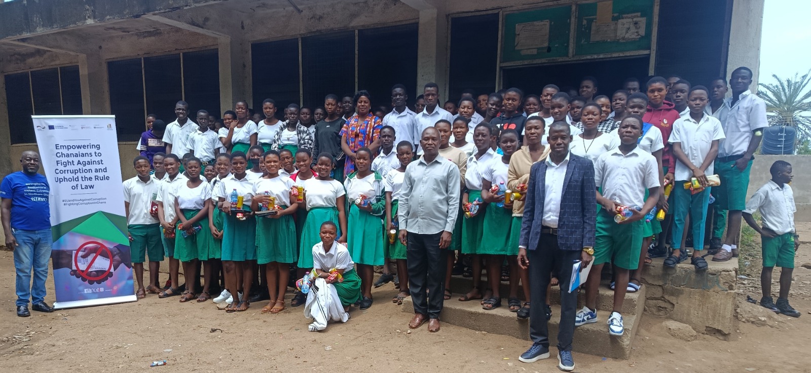 BOLGATANGA – NCCE appeal to youth in School to join the Fight Against Corruption 