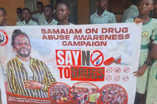 UER: SamAiam Foundation Intensifies Anti-Drug Abuse Campaign in Bolgatanga Schools
