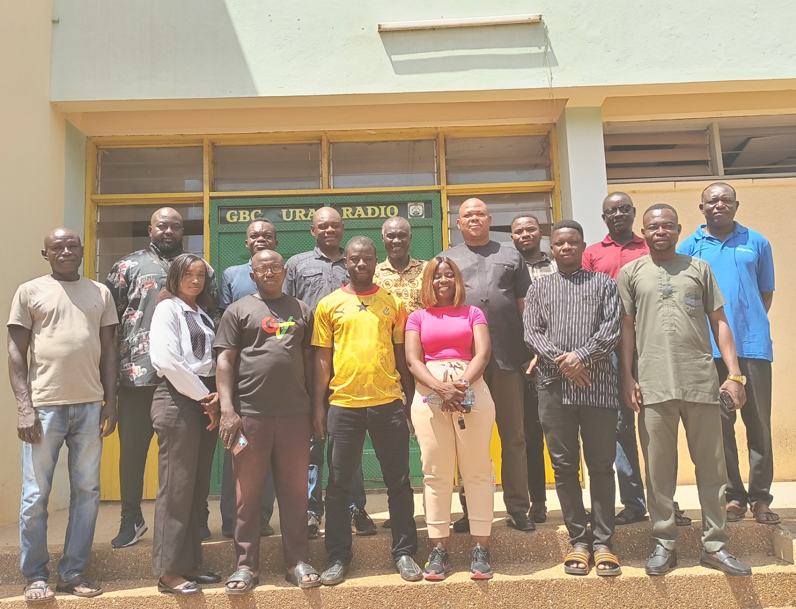 UE/R – NDC Communications Bureau Pays Courtesy Call to Mourn with GBC Staff Over the Passing of Ray