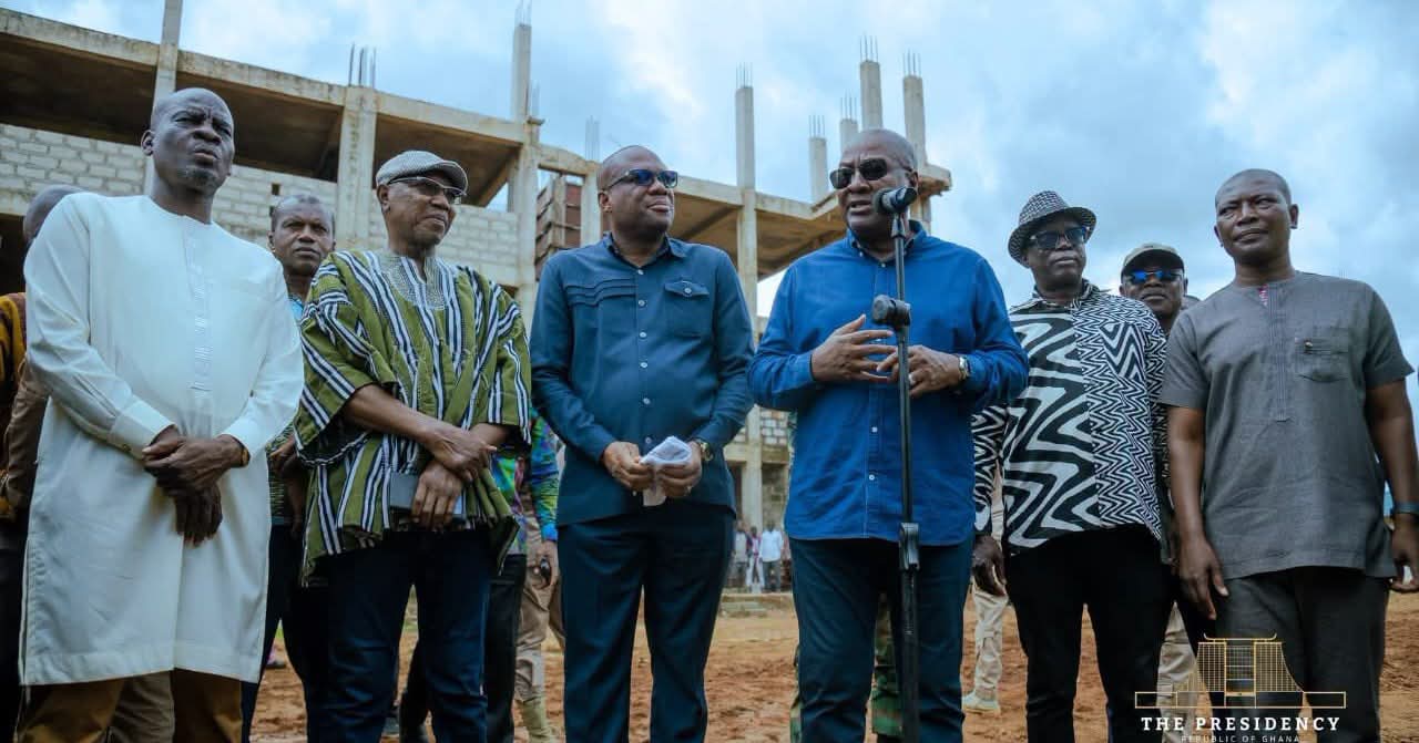 President Mahama Reaffirms Commitment to Complete Abandoned UTAS Laboratory Project in Navrongo