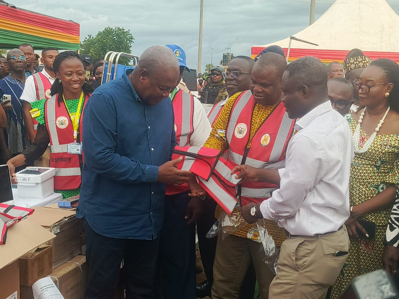 President Mahama Launches Free Primary Healthcare Programme in Bolgatanga East, Urges Ghanaians to Embrace Preventive Care