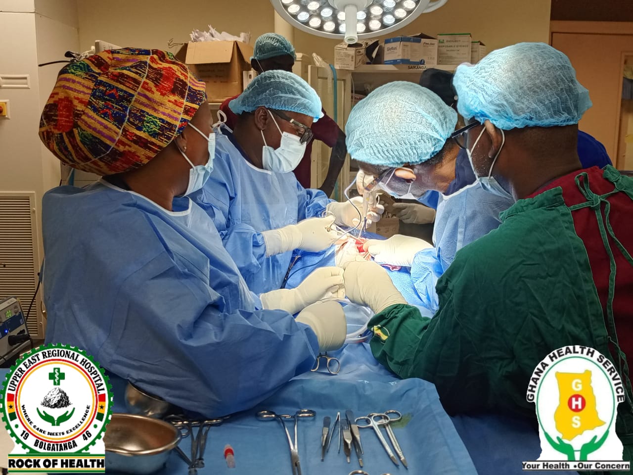 Upper East Regional Hospital Performs Groundbreaking Surgery on Two-Year-Old Child with Oesophageal Atresia and Distal Tracheoesophageal Fistula