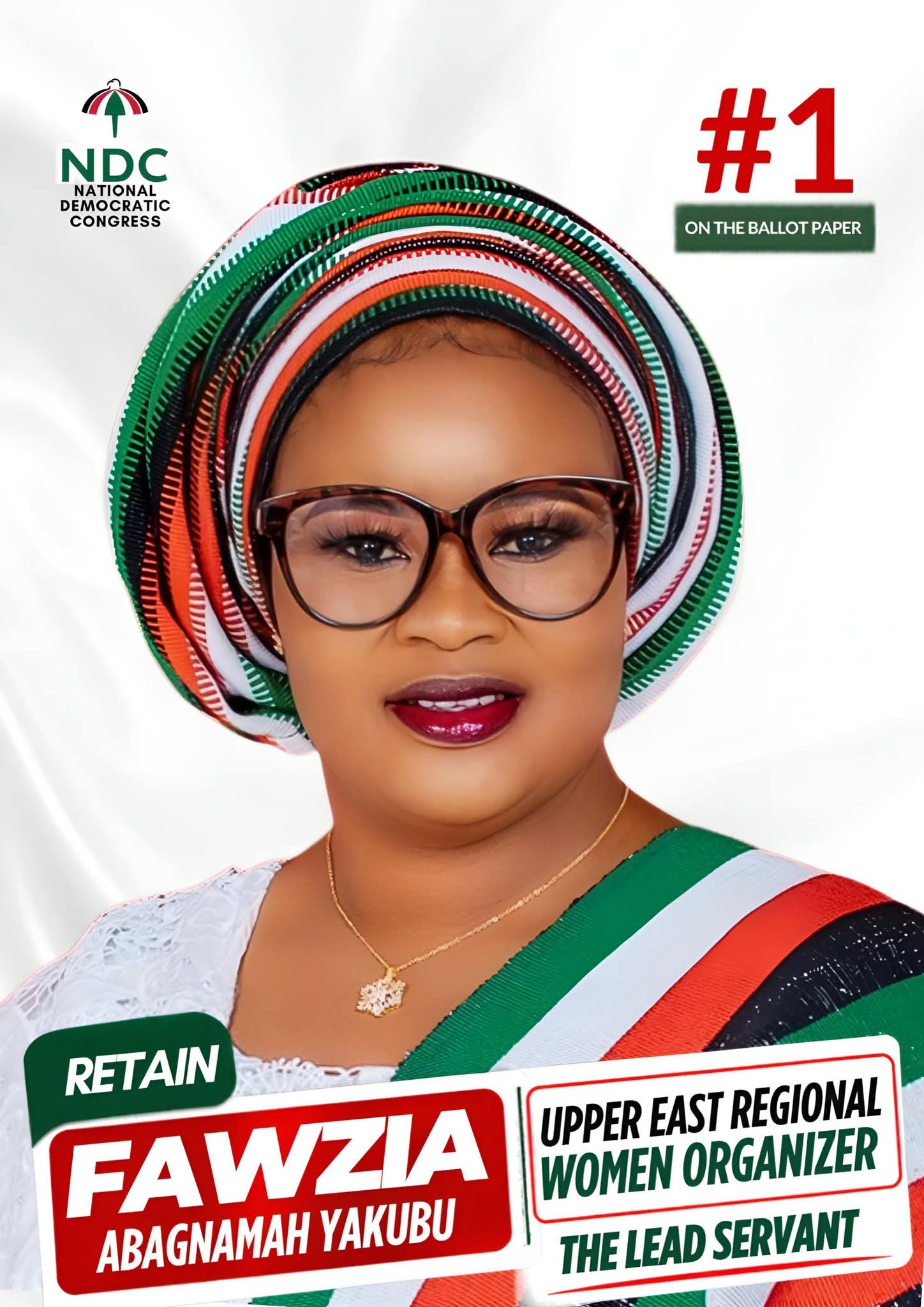 NDC Constituency Elections : Fawzia Abagnamah Calls for Peace,Urges Women Organizer Aspirants to Put Unity Above Personal Ambitions